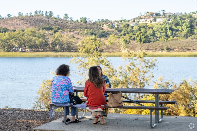 Locals can head to the Miramar Reservoir to have a picnic in Miramar Ranch North.