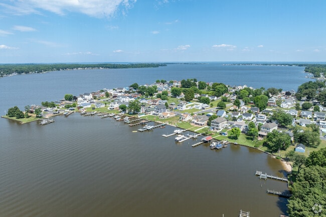 Enjoy the beautiful views when you live in Edgemere.