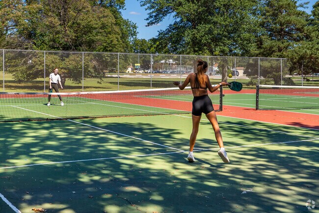 Grab one of the six tennis courts at City Park for a friendly match.