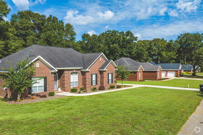 Many Camelia homes are brick, Bungalow-Style builds.