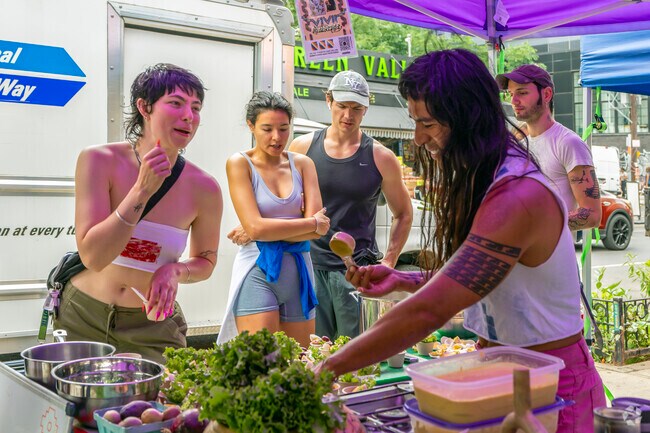 Small businesses bring top-notch local goods from sake to farm eggs to RiseBoro Farmers Market.