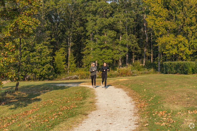 Craighead Forest Park near Ridgepoint is a popular spot for runners and walkers.
