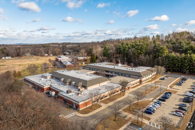 Birchland Park Middle School in East Longmeadow serves 598 students in grades 6-8.