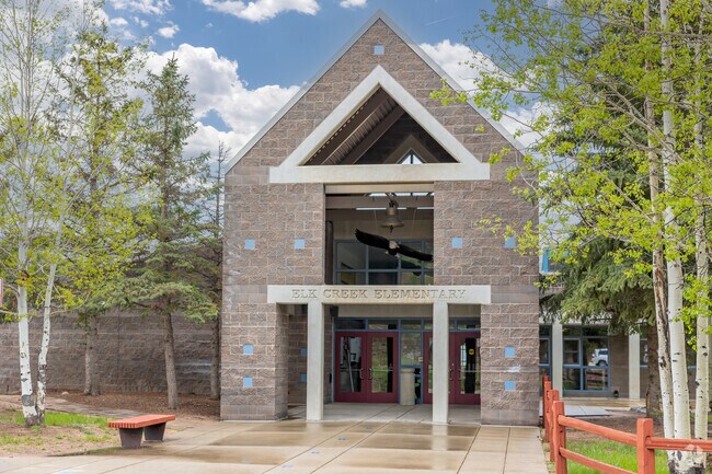 Elementary school students in Pine Junction Area can attend Elk Creek Elementary School.