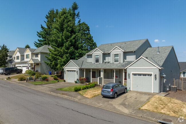 Modern town homes in the Gaffney Neighborhood.