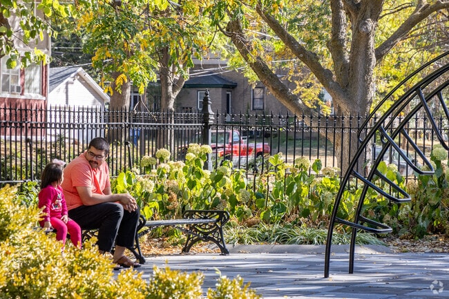 Locals can walk to Hazel Abel Garden Park for quality time outdoors.