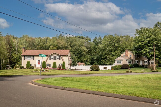 East Granby’s residential areas are generally characterized by quiet streets.