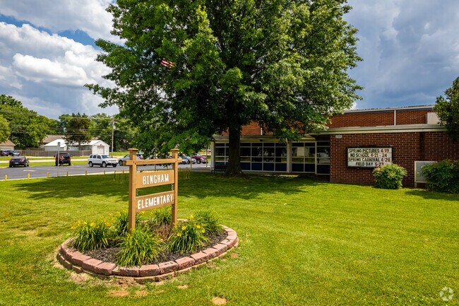 Bingham Elementary School originally opened in 1956.