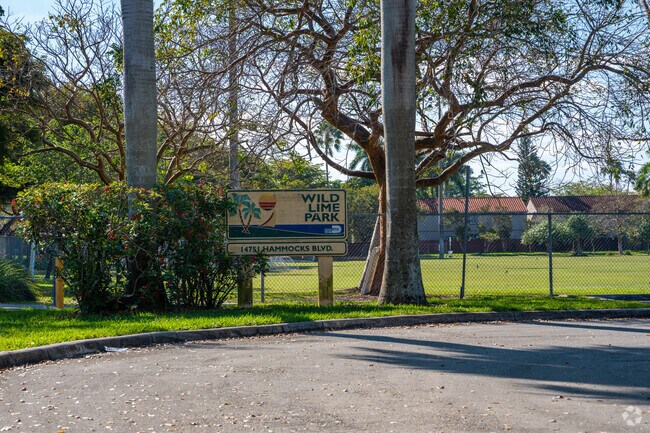 Wild Lime Park's signage is a common sight on the weekends.