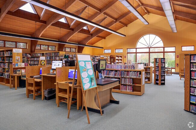The Eden library is a wonderful place for the to learn and grow.