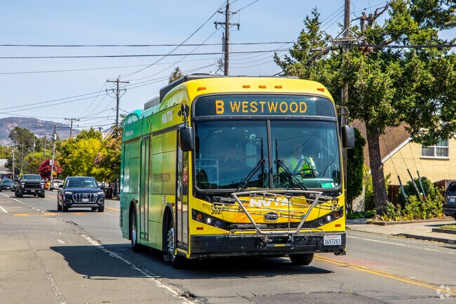 Locals in Coventry Manor  can get around by the Vine bus, which stops throughout the area.