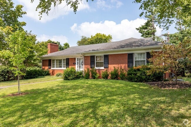 Mid-century, brick, ranch homes are a common sight in Shadeland.