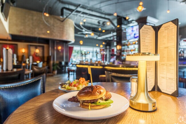 The Chicken Katsu Sandwich is a signature item at Number 4 Steakhouse.