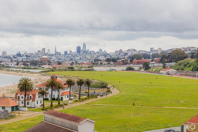 Crissy Field is a great place to spend the afternoon near the San Francisco Bay near Cow Hollow.