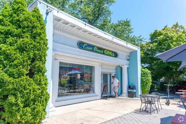 Cove Beach Grill has a longstanding reputation in The Cove.