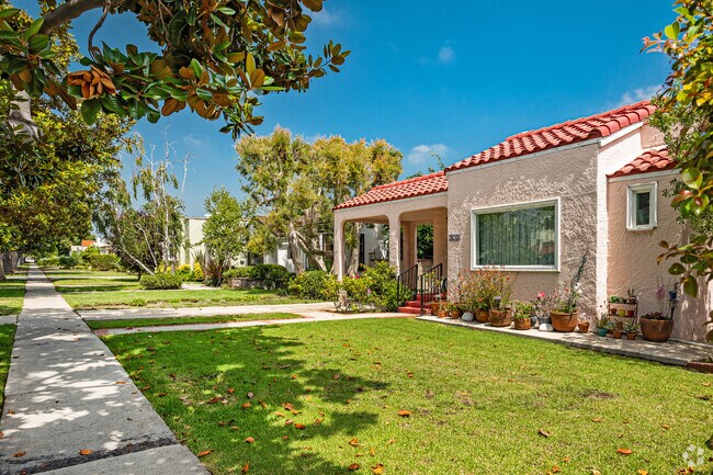 Spanish style homes are a popular and timeless choice at Rancho Park.