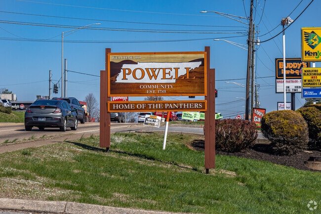 Powell is a fast growing community that sits just to the North of downtown Knoxville.