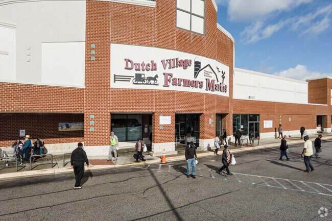 A Local favorite, the Dutch Village Farmers Market in nearby Marlboro Village.