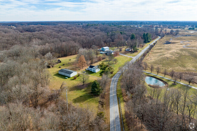 The countryside of Kingston is a mix of open farmland and wooded areas.