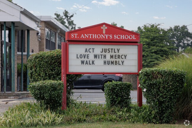 Tuition at St Anthony School in Nanuet is $6,600 for the highest grade offered.
