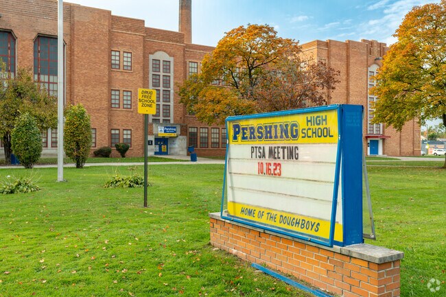 Pershing High School offers a space where people can learn and thrive.