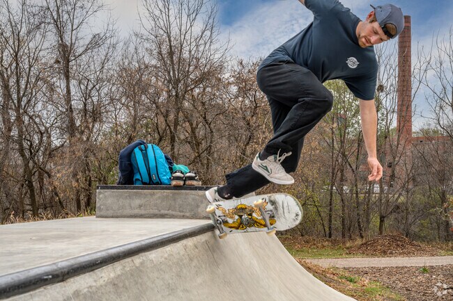 Skaters from miles around head to Boyd Park in Eastside Hill for the Skatepark.