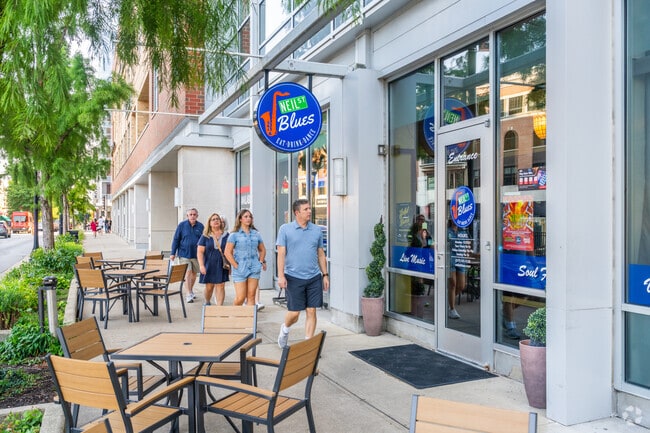 Just down the road from Douglass Park, Neal St. Blues has great Soul Food and live music.