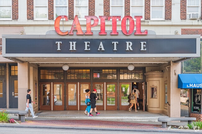 Gordon Square Arts District features multiple historic theatres and music venues.