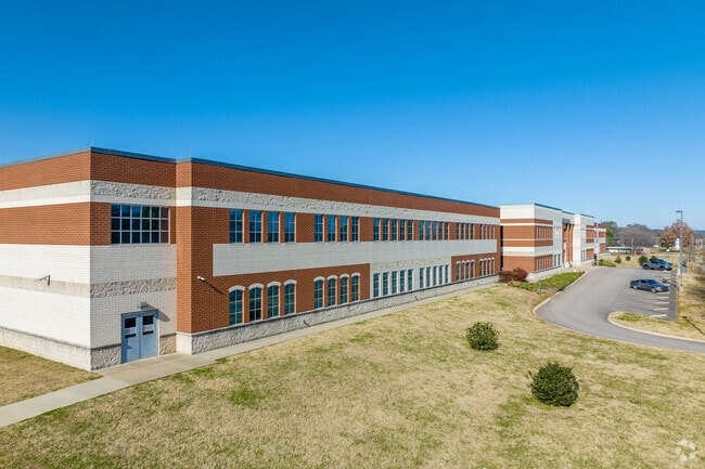 Columbia Central High School is a newly built two story brick and stone school in Columbia