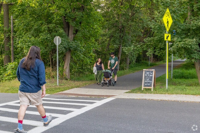 Rifton folks can walk the local trails that run all the way through New Paltz, NY.