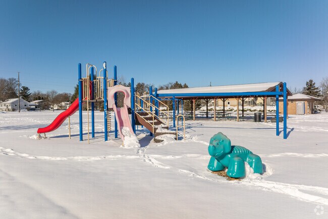 Sugar River Park has a great playground for kids.