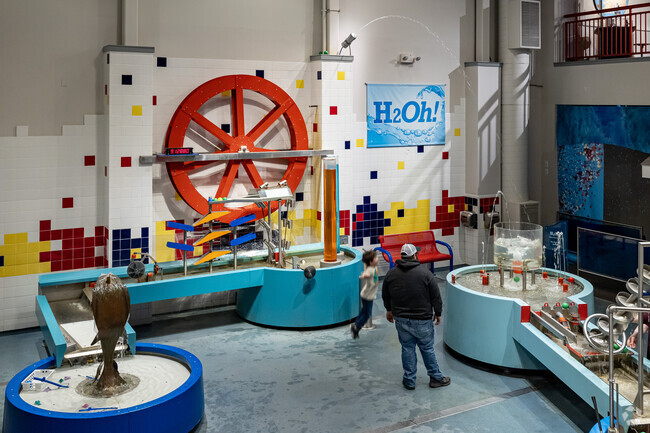 The Hands-On Museum in Kerrytown often has new experiences like the current H2Oh! water exhibit.