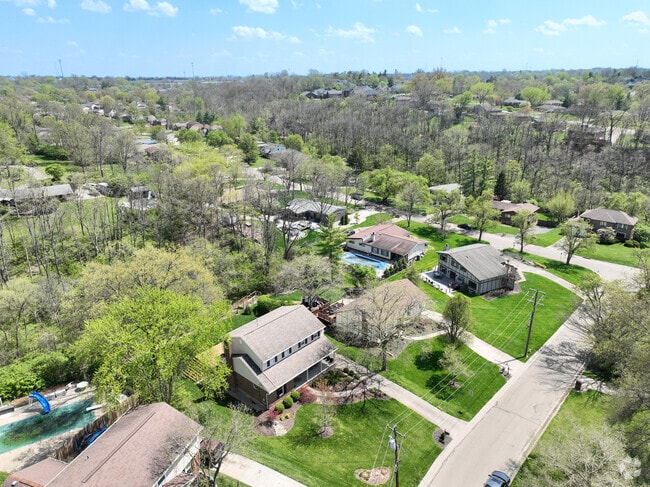 Many neighbors within the area have in or above ground pools to play in during the summertime.