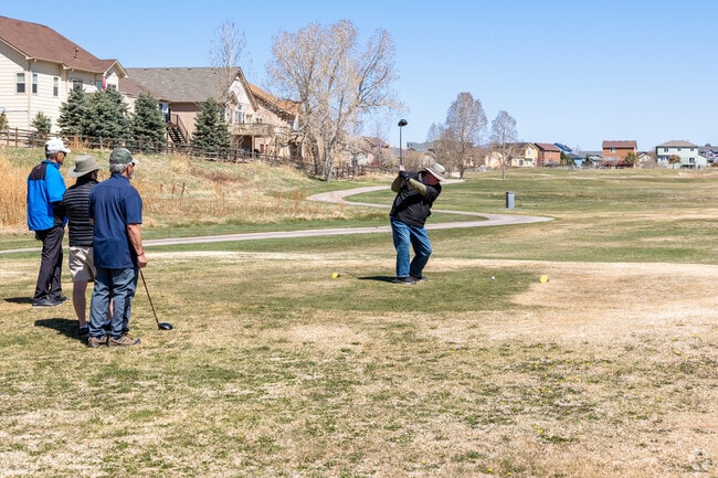 Enjoy a round of golf with your friends and family at Antler Creek Golf Course in Falcon.