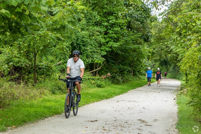 Biking is a popular activity in the Jacksonville neighborhood.