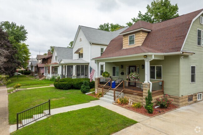 Bunn Park has vintage home styles built throughout the decades.