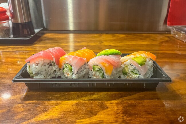 A quick trip out of town and you can get some great tasting Sushi at Kumo Sushi near Greenwood.
