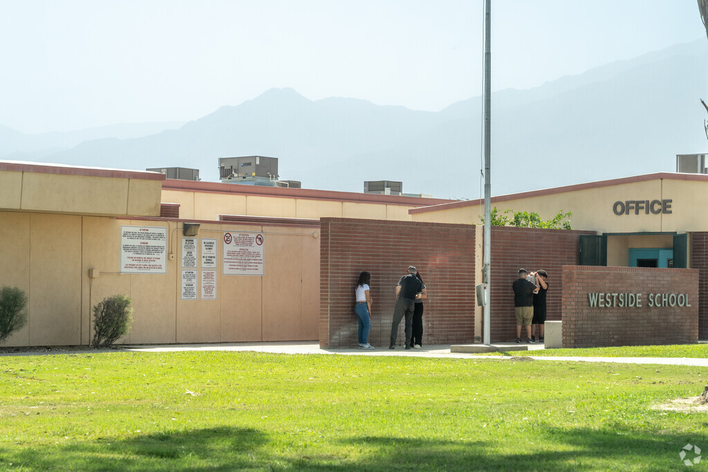 Westside Elementary School challenges and encourages children to learn.