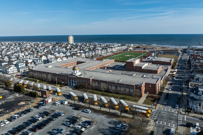 Ocean City High School has over 1,200 students that attend classes.