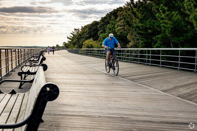 Take a ride on the boardwalk at Sunken Meadow State Park in Kings Park.