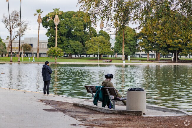 Spend a relaxing afternoon fishing at Alondra Park in Lawndale, CA.