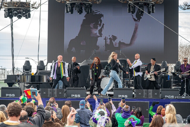 Family Gras brings in musical artists like Debbie Gibson to perform.