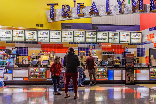 Hollywood Theater draws moviegoers near Hatten.