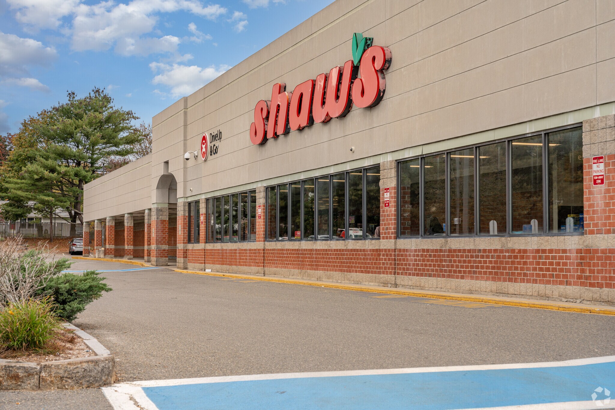 Shaws is another grocery chain in Milford.