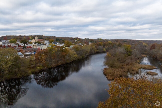 Striking views from the Manville Dam.