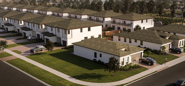 Coral Breeze Streetscape