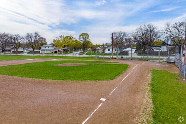 Local baseball fields at Hamilton High School in the Root Creek neighborhood.