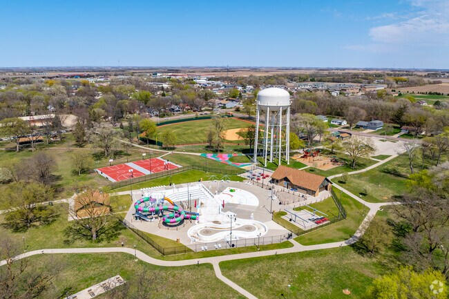Prentis Park in Vermillion features an aquatic center, basketball courts, and picnic areas.