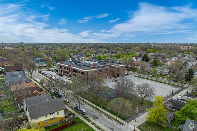 Nature is right around the corner at Milwaukee College Preparatory School 36th St Campus.