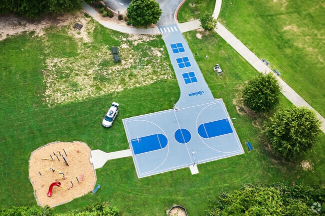 Catch a game of basketball at High Point Elementary School.